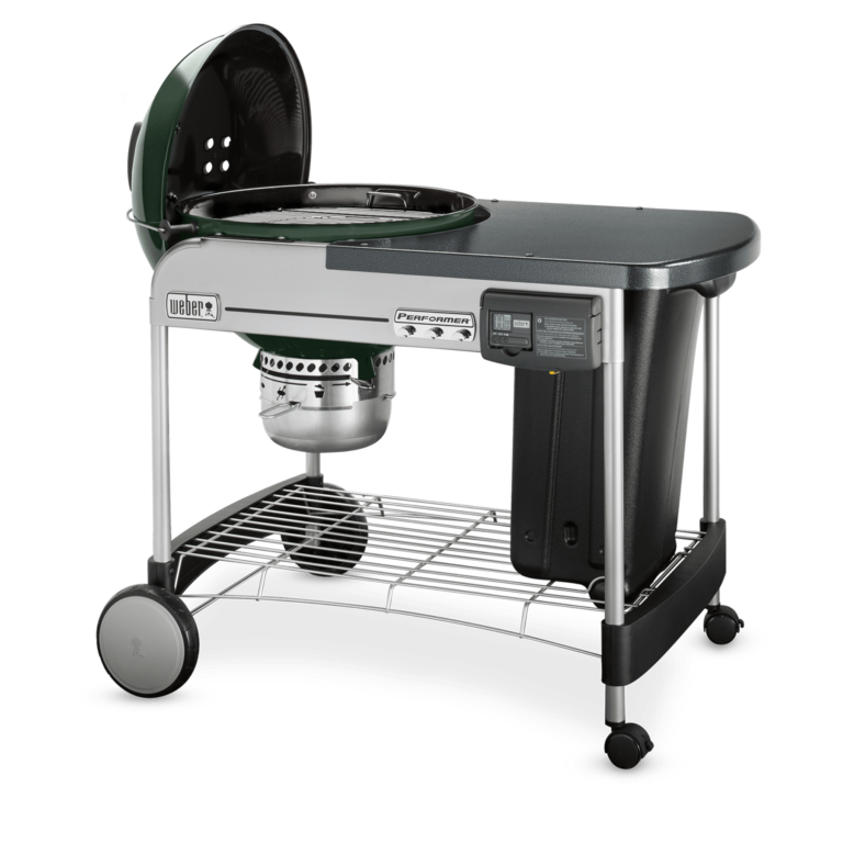 22" Performer Deluxe Green Charcoal Grill