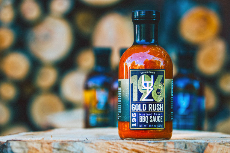 UTZ Works Gold Rush BBQ Sauce - "#196" Mustard-Based Sauce