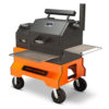 Yoder Smokers YS480S Competition Pellet Grill - Orange Cart
