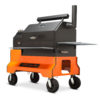 Yoder Smokers YS640S Competition Pellet Grill - Orange Cart