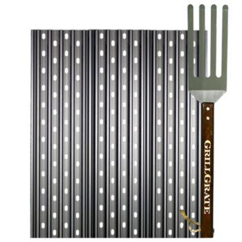 16.25" 3-Panel GrillGrate Sear Station for Green Mountain Ledge & Peak Grills