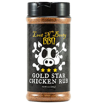 Loot N’ Booty BBQ Gold Star Chicken Rub