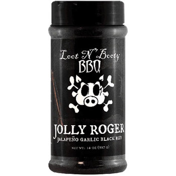 Loot N’ Booty BBQ Jolly Roger Jalapeño Garlic Black Rub