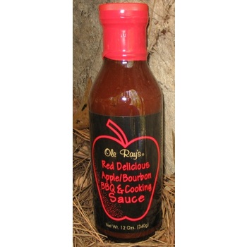 Ole Ray's Red Delicious Apple/Bourbon BBQ & Cooking Sauce
