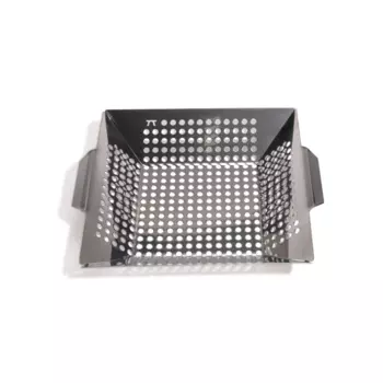 Outset Stainless Steel Square 12" Grill Wok