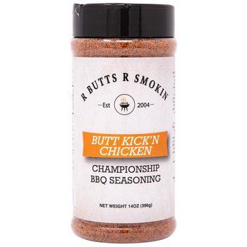 R Butts R Smokin' Butt Kick'n Chicken Championship BBQ Seasoning