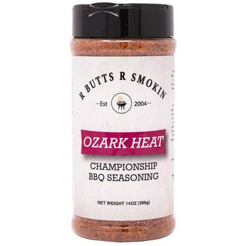 R Butts R Smokin' Ozark Heat Championship BBQ Seasoning