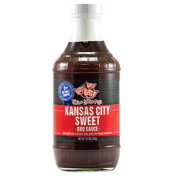Three Little Pigs Kansas City Sweet BBQ Sauce